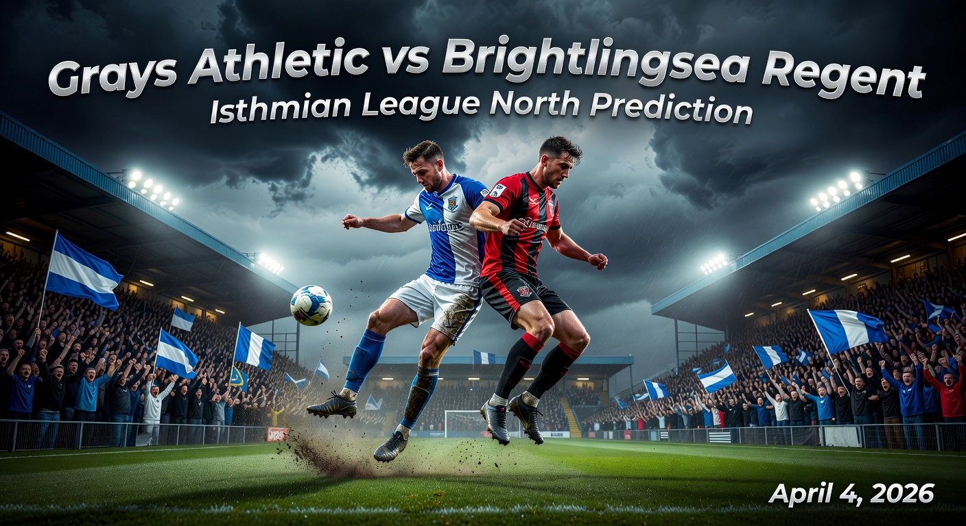 Grays Athletic vs Brightlingsea Regent Pronóstico / Prediction