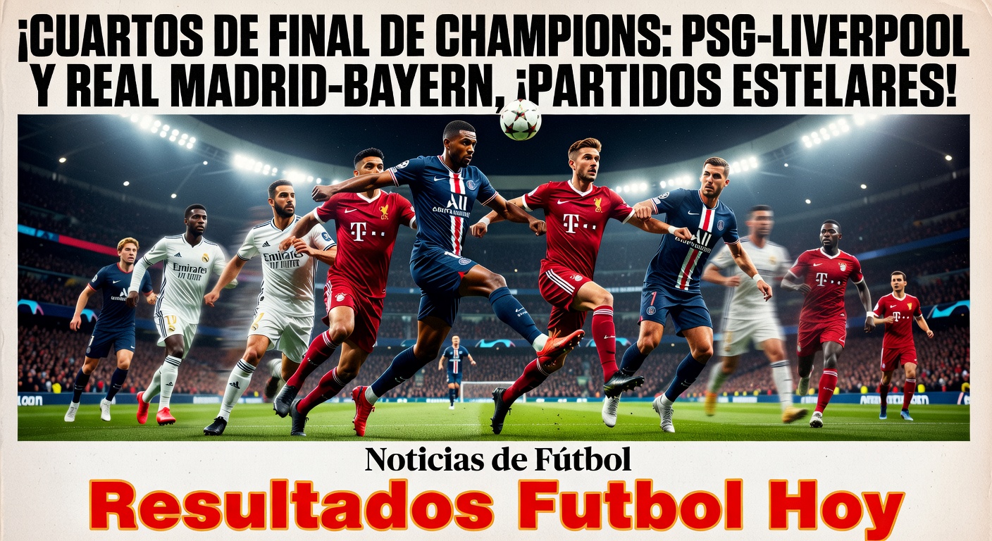 Champions League quarterfinals: PSG vs Liverpool, Real Madrid vs Bayern Munich (AP, 42 minutes ago)