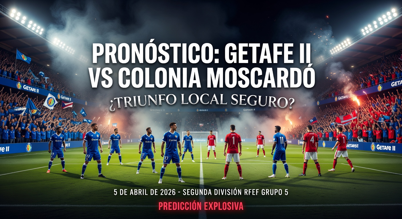 Getafe II vs Colonia Moscardó Pronóstico / Prediction