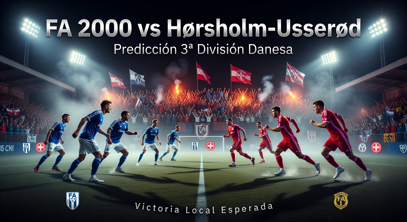 FA 2000 vs Hørsholm-Usserød Pronóstico / Prediction
