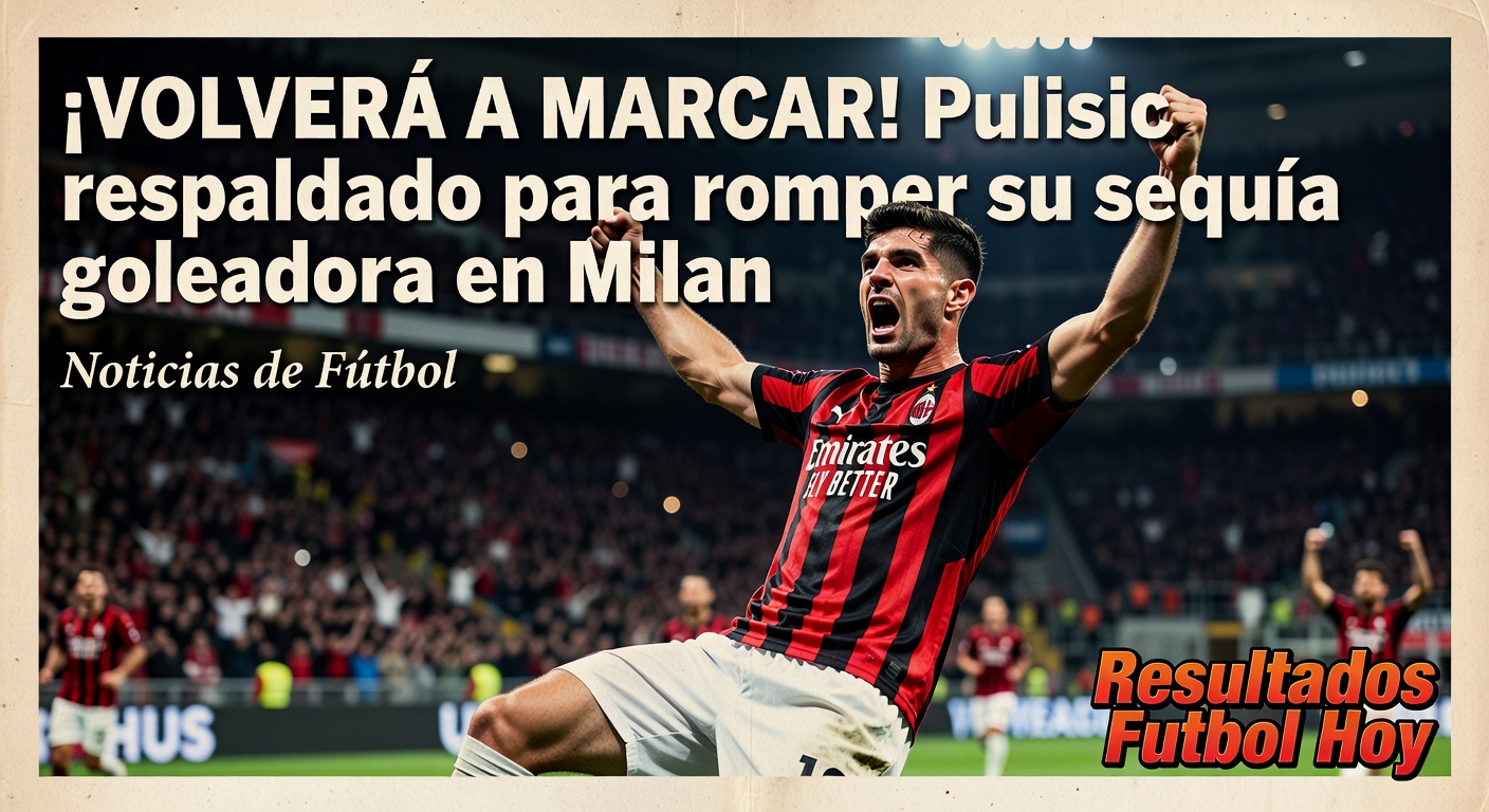 Christian Pulisic backed to end goal drought by AC Milan teammate