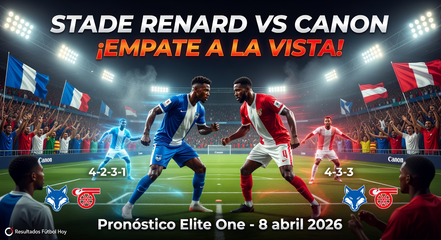 Stade Renard vs Canon Pronóstico / Prediction