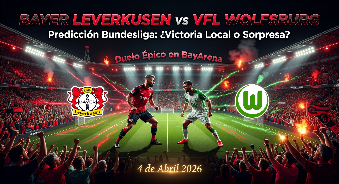 Bayer Leverkusen vs VfL Wolfsburg Pronóstico / Prediction