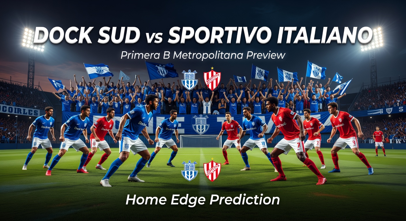 Dock Sud vs Sportivo Italiano Pronóstico / Prediction