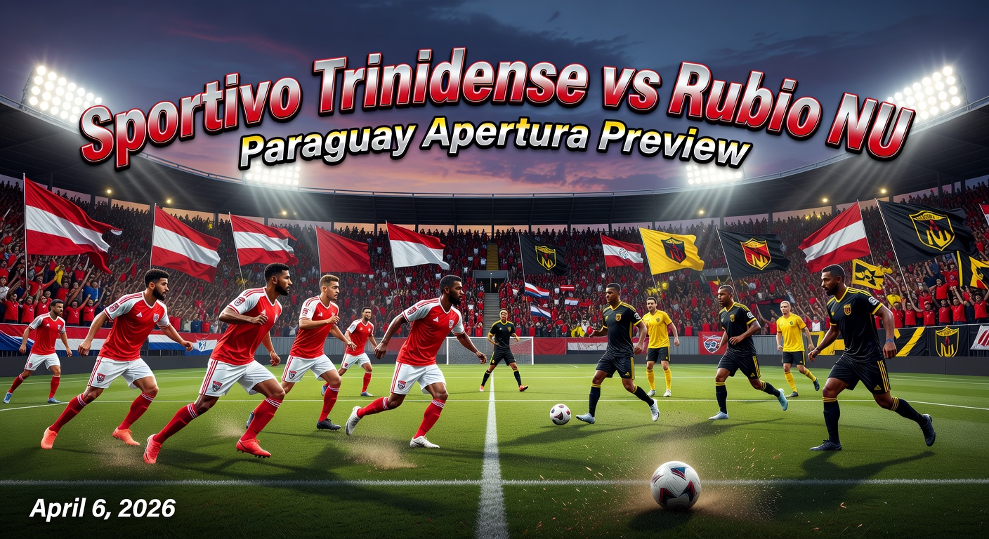 Sportivo Trinidense vs Rubio NU Pronóstico / Prediction