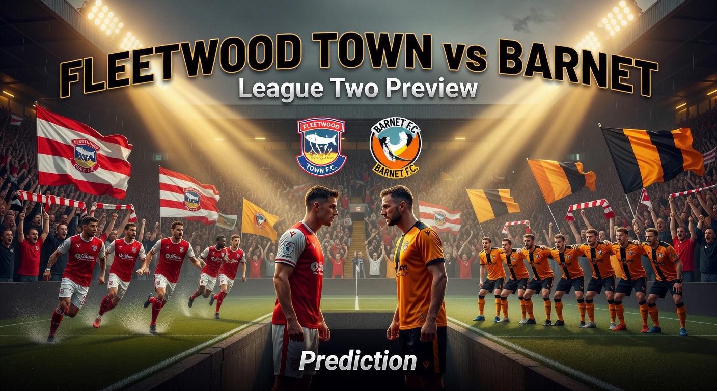 Fleetwood Town vs Barnet Pronóstico / Prediction