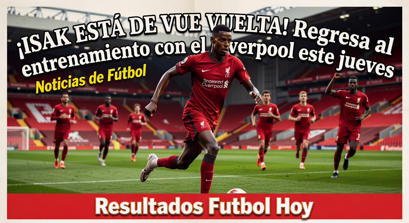 Alexander Isak set to return to Liverpool training