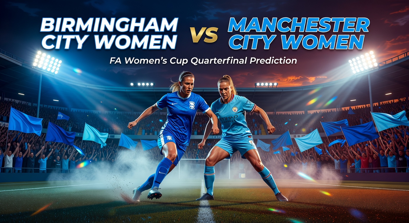 Birmingham City W vs Manchester City W Pronóstico / Prediction