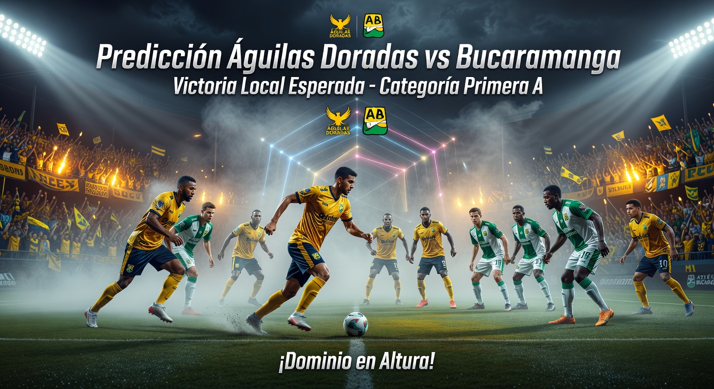 Águilas Doradas vs Bucaramanga Pronóstico / Prediction