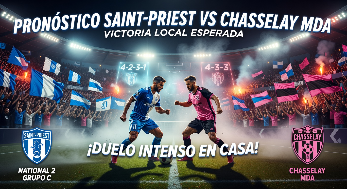 Saint-Priest vs Chasselay MDA Pronóstico / Prediction