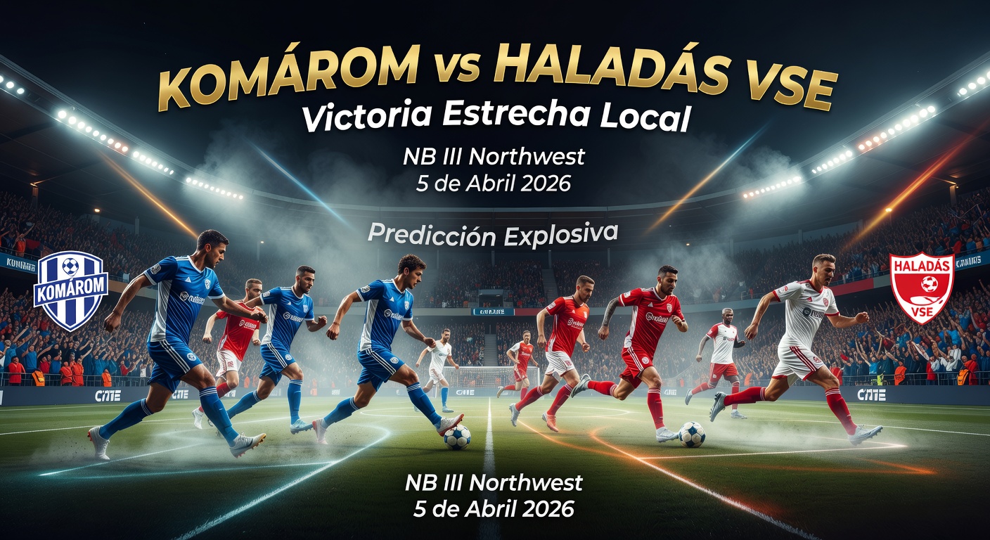 Komárom vs Haladás VSE Pronóstico / Prediction