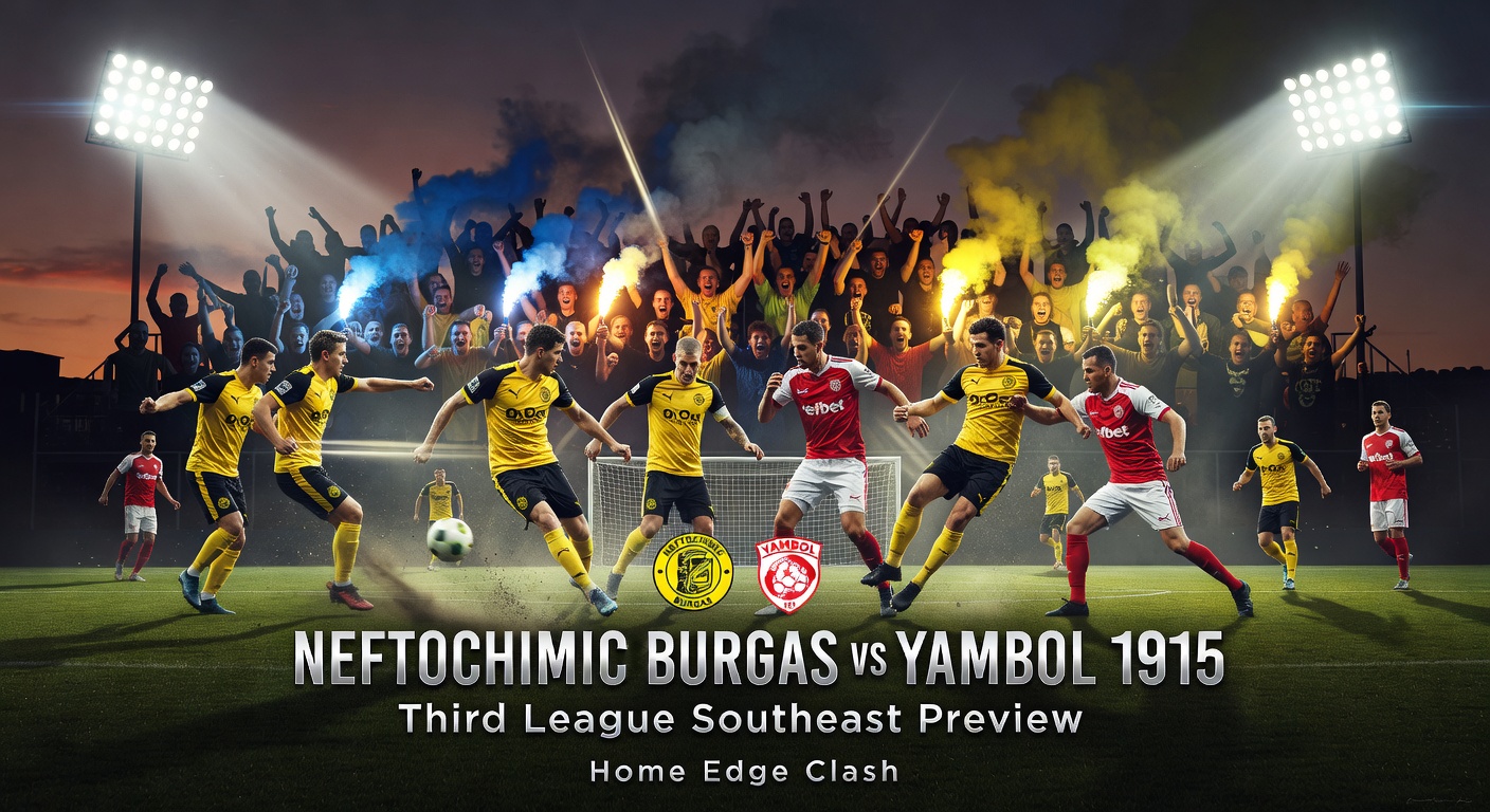 Neftochimic Burgas vs Yambol 1915 Pronóstico / Prediction
