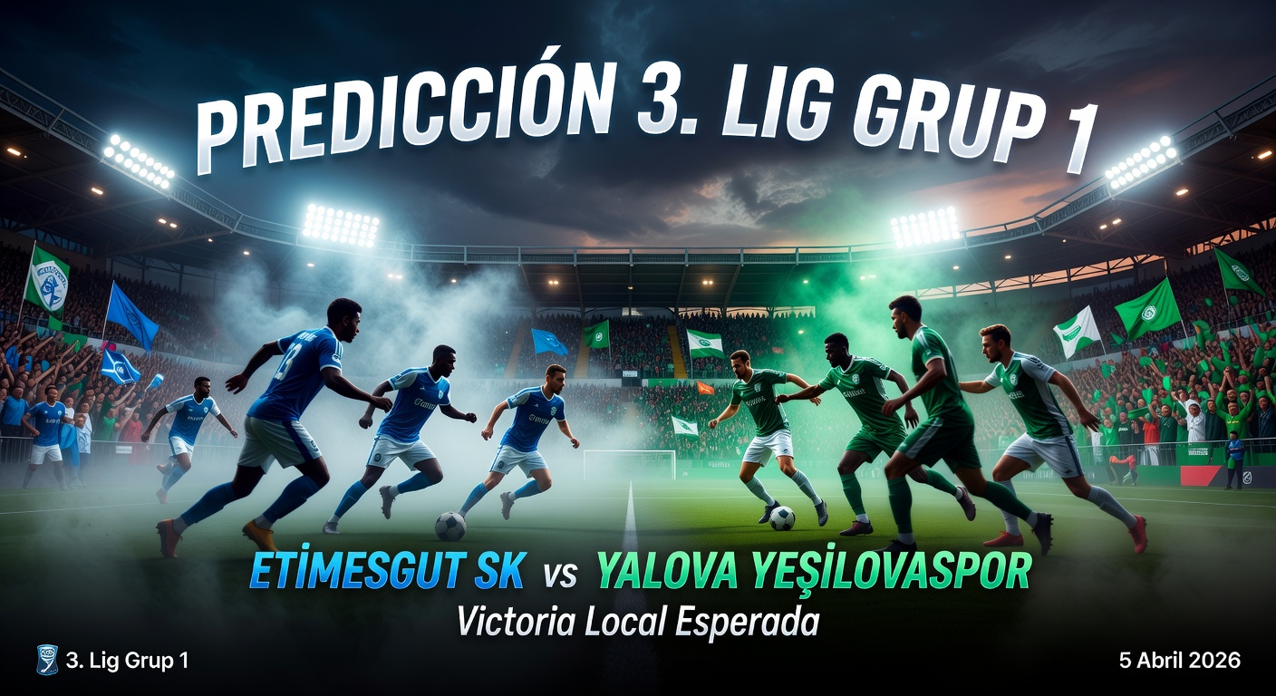 Etimesgut SK vs Yalova Yeşilovaspor Pronóstico / Prediction