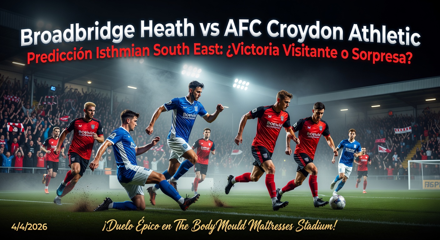 Broadbridge Heath vs AFC Croydon Athletic Pronóstico / Prediction