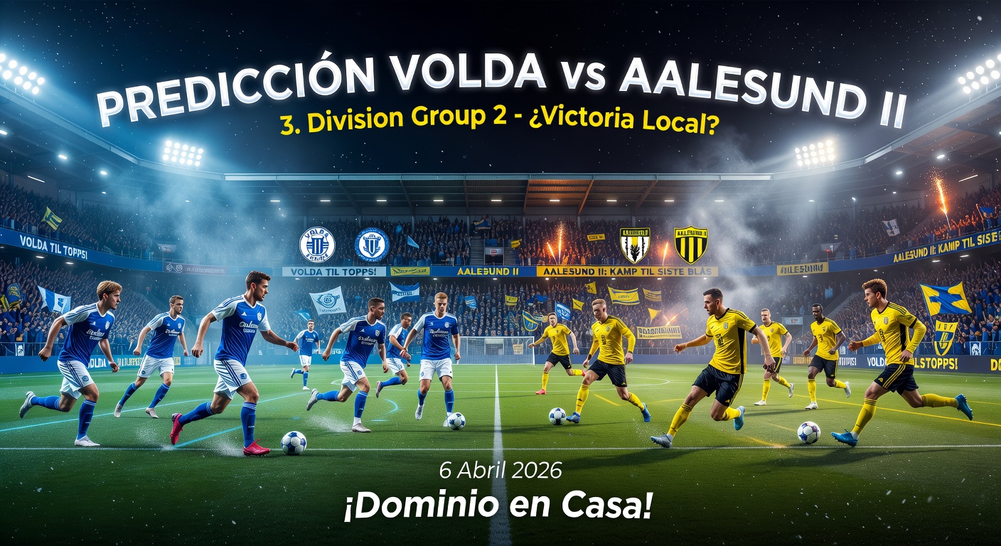 Volda vs Aalesund II Pronóstico / Prediction