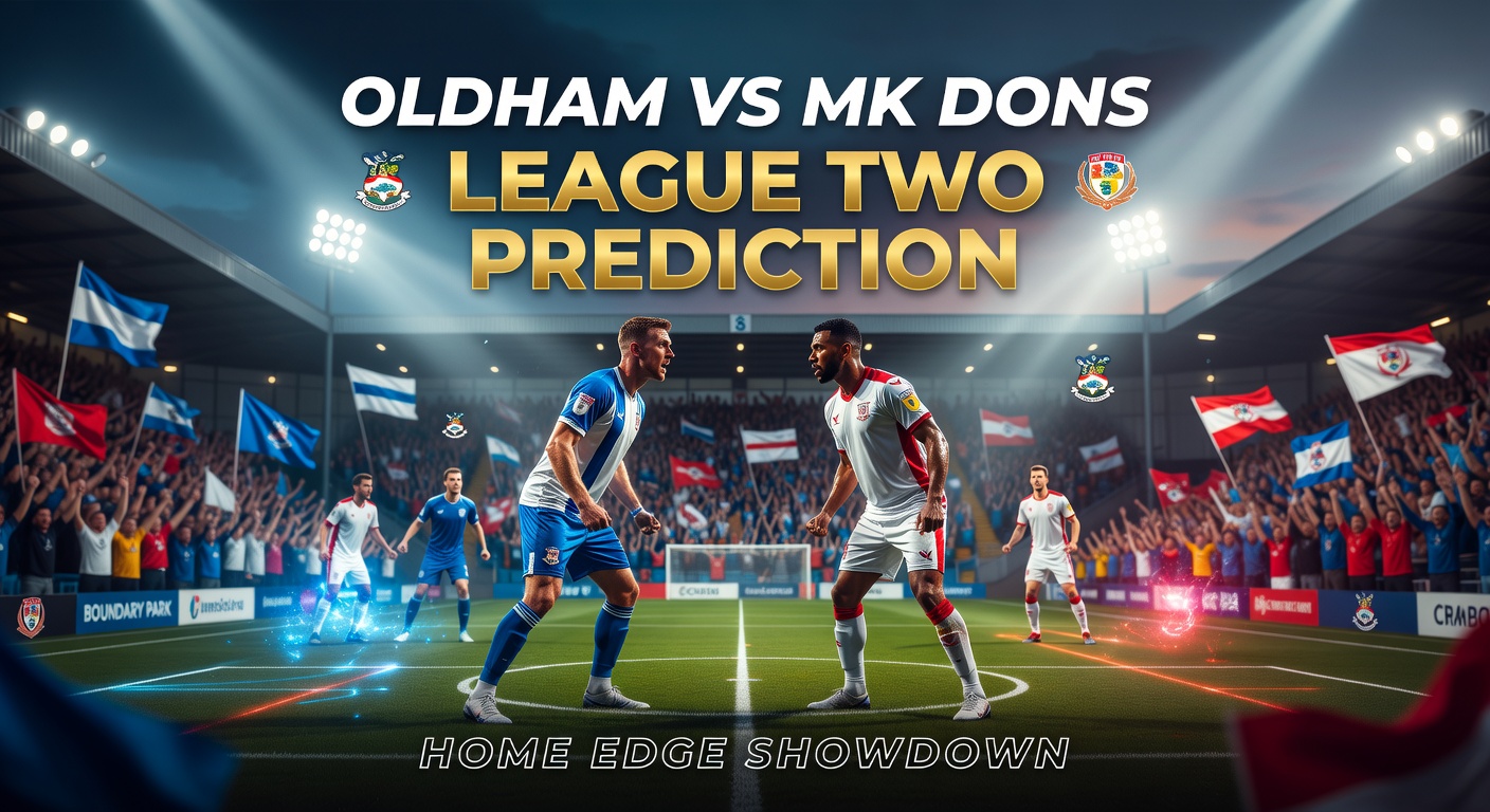 Oldham vs Milton Keynes Dons Pronóstico / Prediction