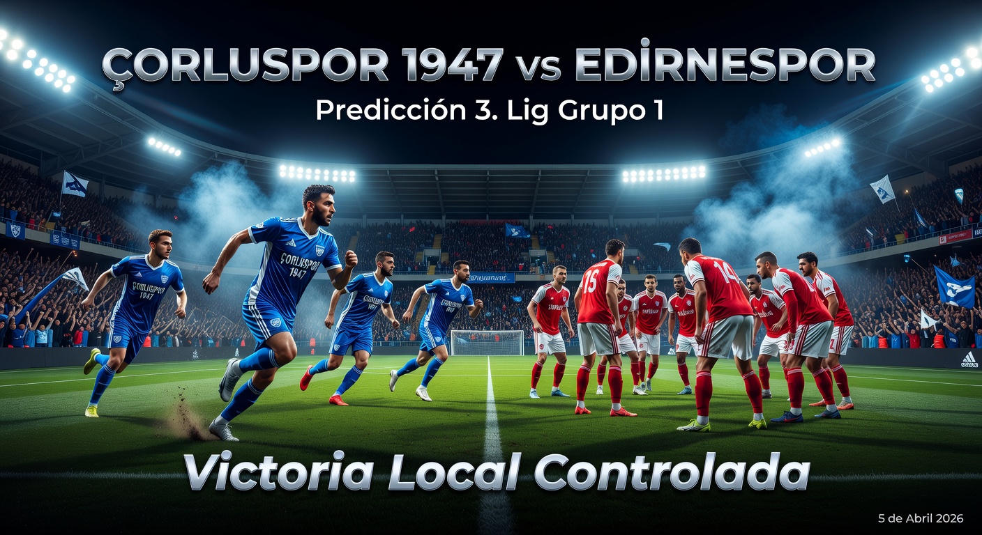 Çorluspor 1947 vs Edirnespor Pronóstico / Prediction
