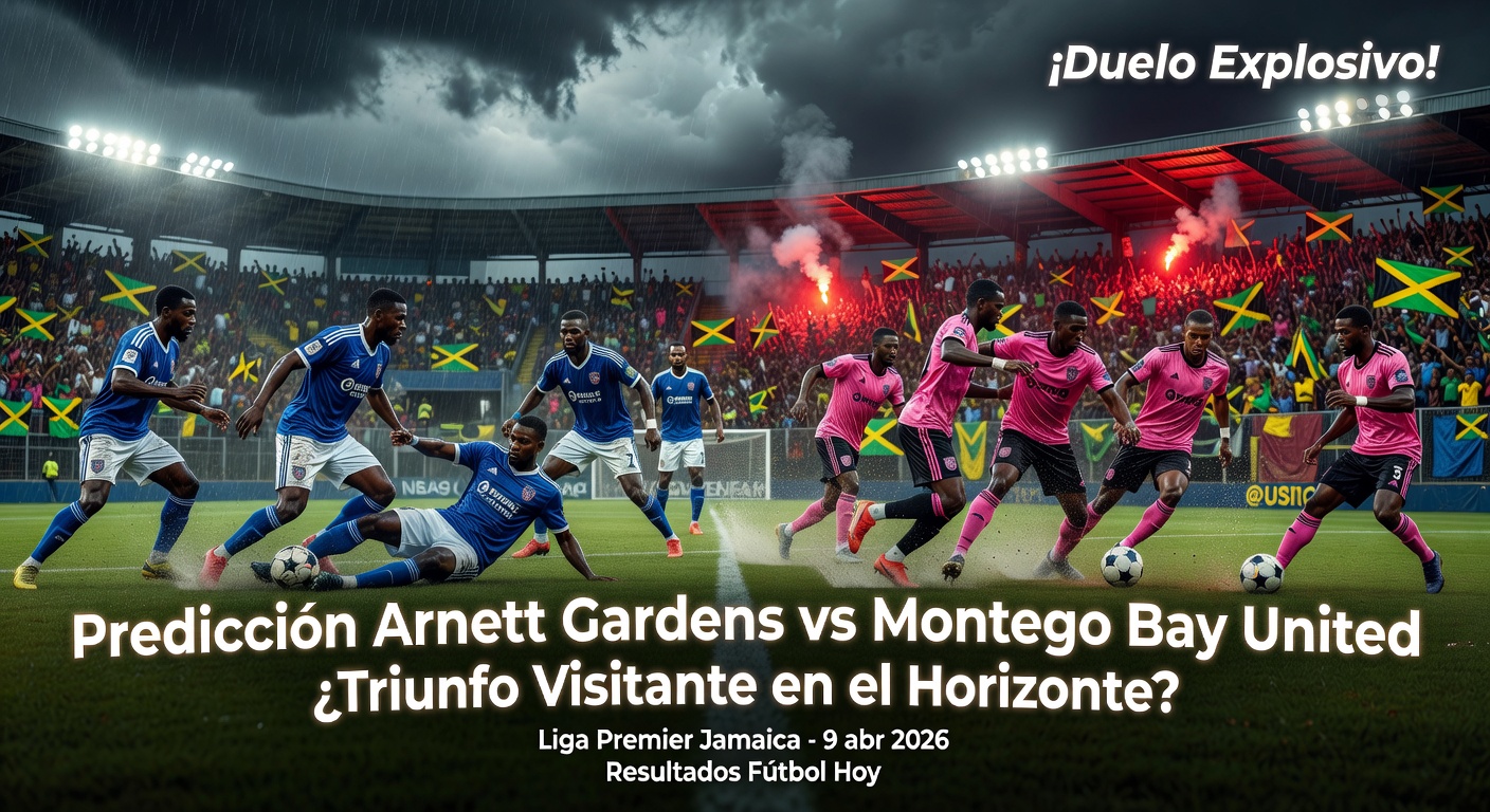 Arnett Gardens vs Montego Bay United Pronóstico / Prediction