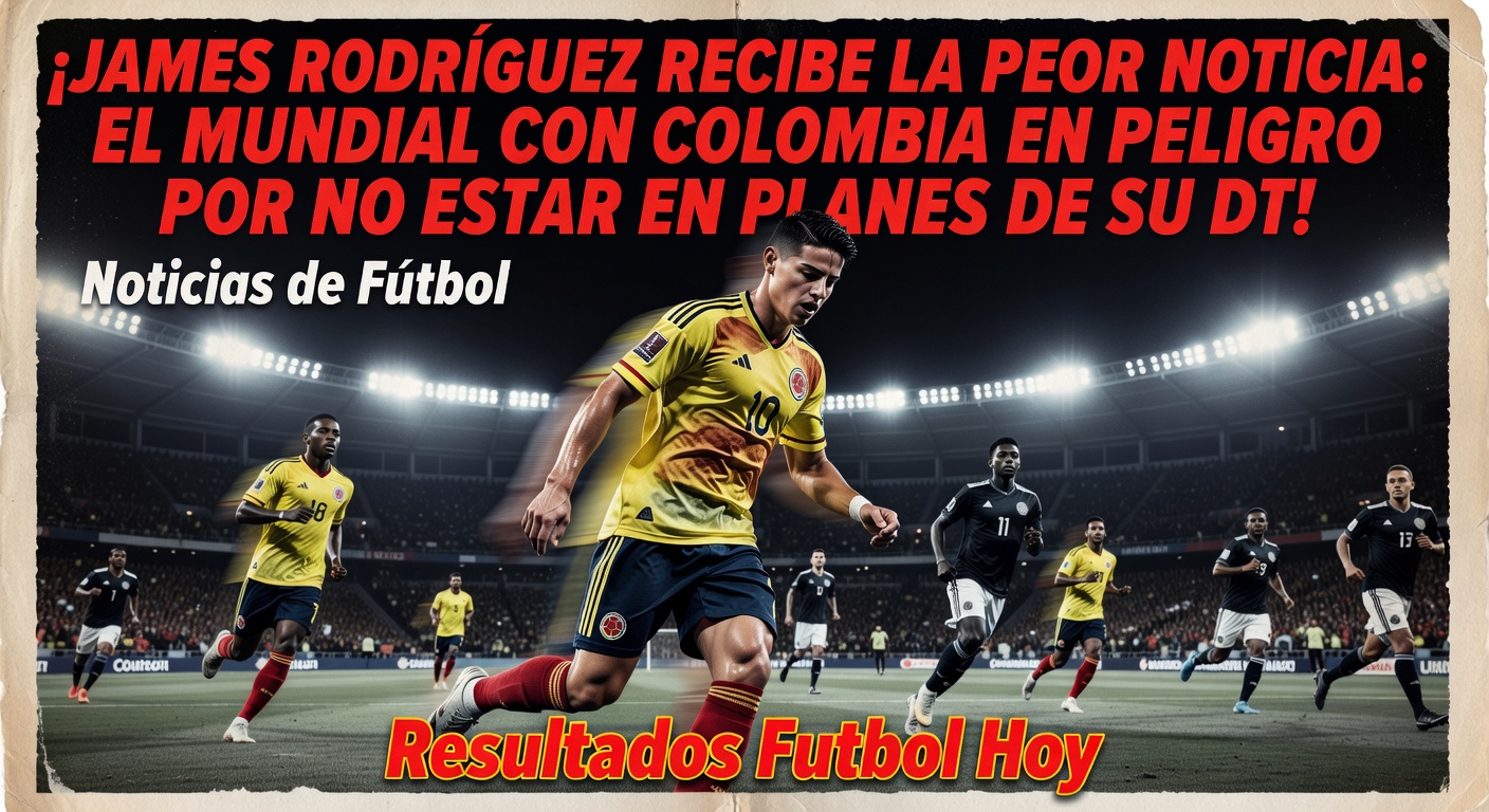 James Rodriguez Receives Bad News, Colombia World Cup Hopes in Jeopardy