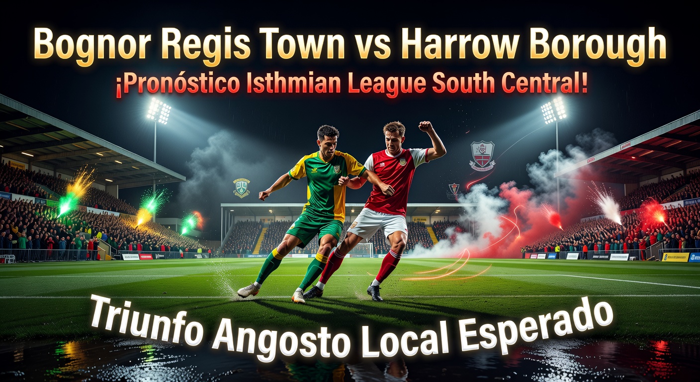Bognor Regis Town vs Harrow Borough Pronóstico / Prediction