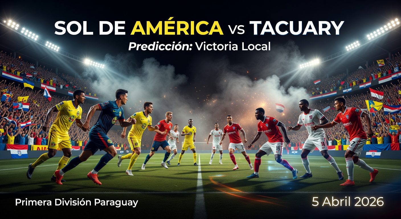 SOL DE America vs Tacuary Pronóstico / Prediction