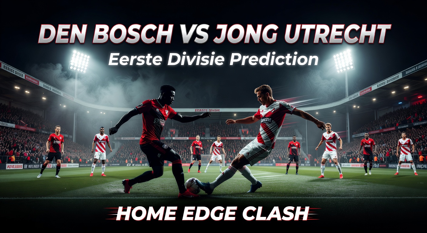 Den Bosch vs Jong Utrecht Pronóstico / Prediction