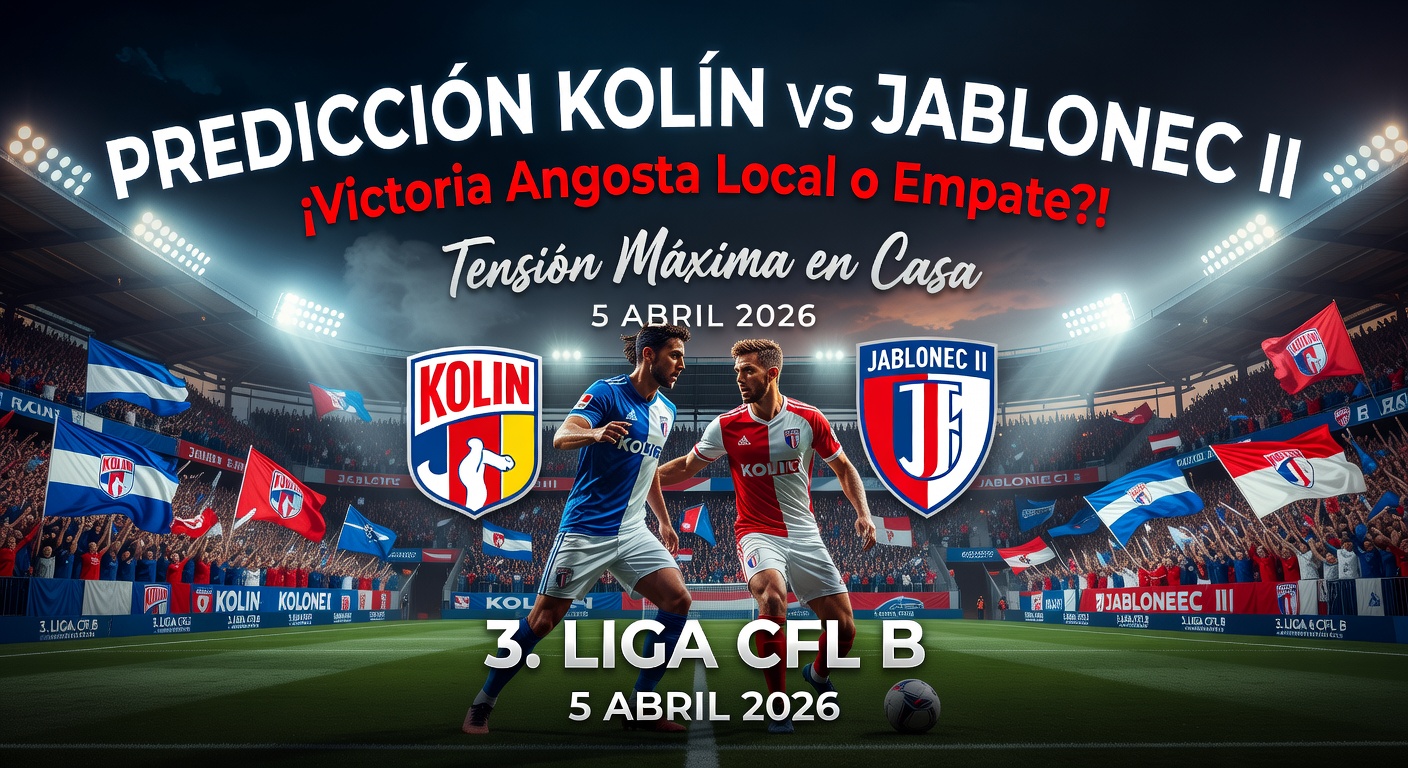 Kolín vs Jablonec II Pronóstico / Prediction