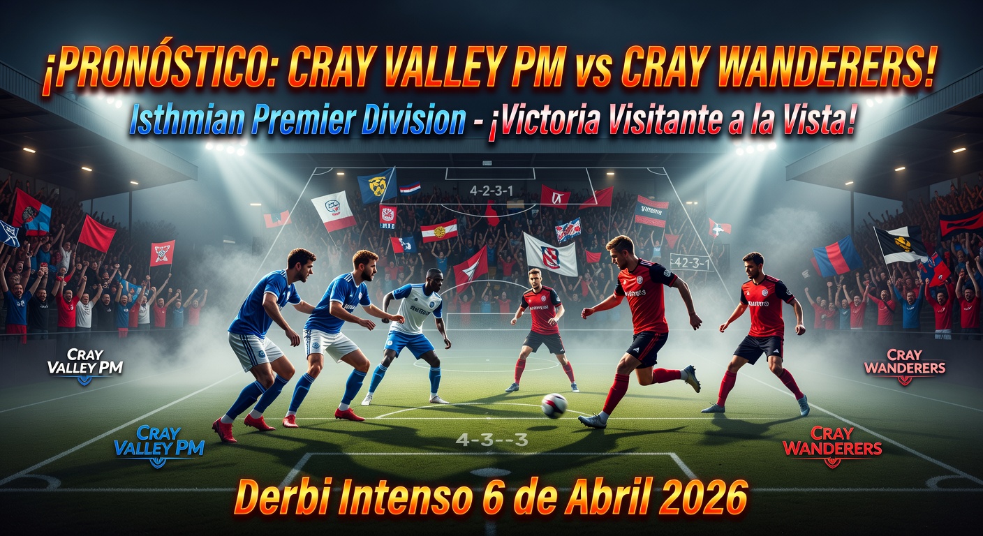 Cray Valley PM vs Cray Wanderers Pronóstico / Prediction