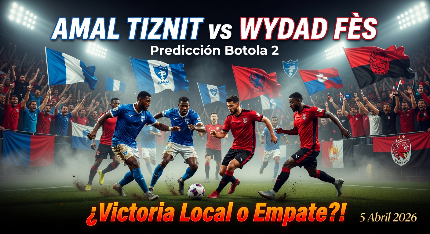 Amal Tiznit vs Wydad Fès Pronóstico / Prediction