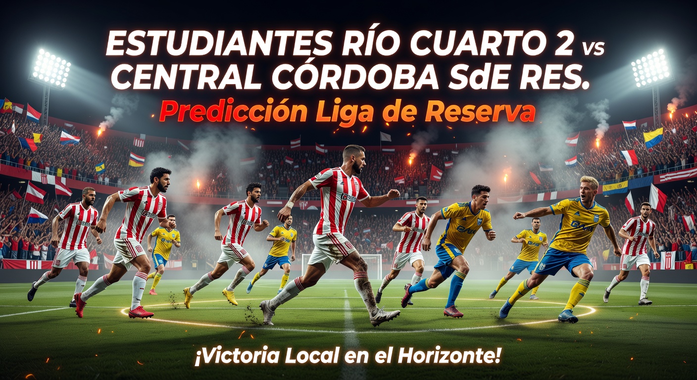 Estudiantes Rio Cuarto 2 vs Central Córdoba SdE Res. Pronóstico / Prediction