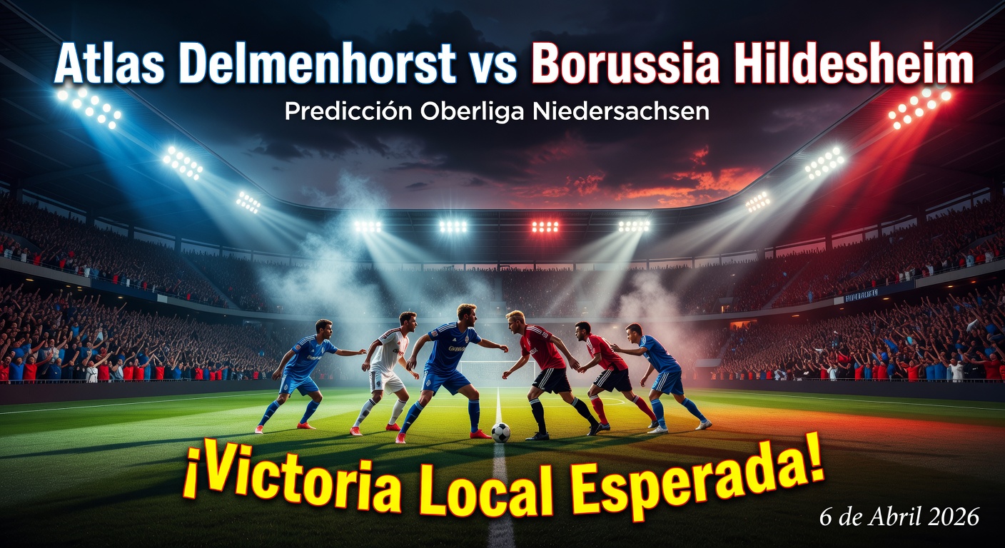 Atlas Delmenhorst vs Borussia Hildesheim Pronóstico / Prediction