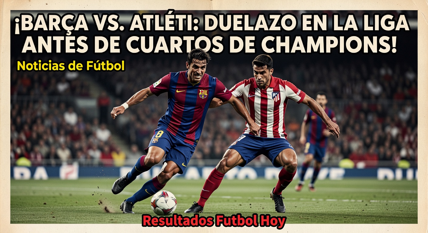 Barcelona and Atletico Madrid Clash in La Liga