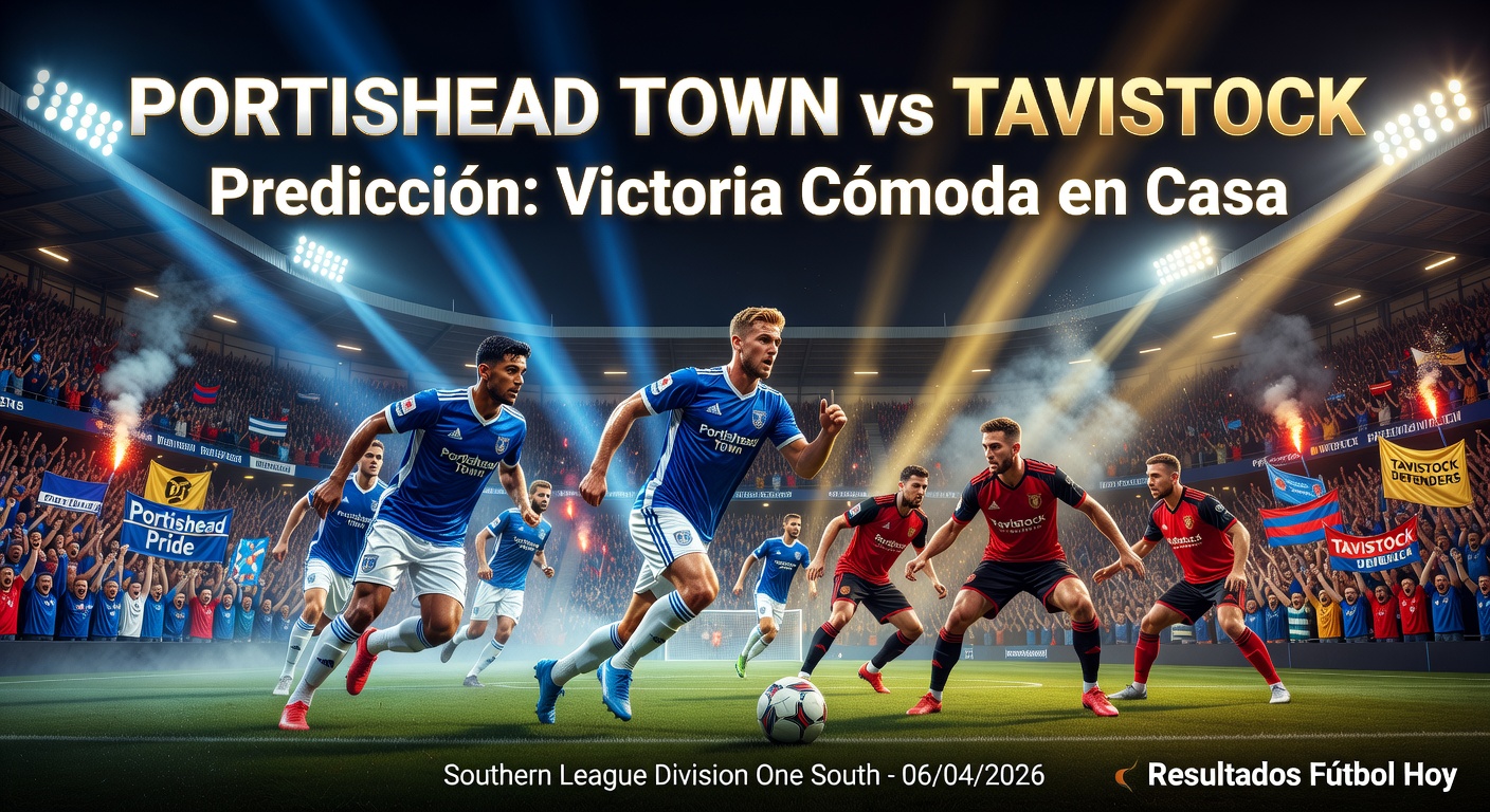 Portishead Town vs Tavistock Pronóstico / Prediction