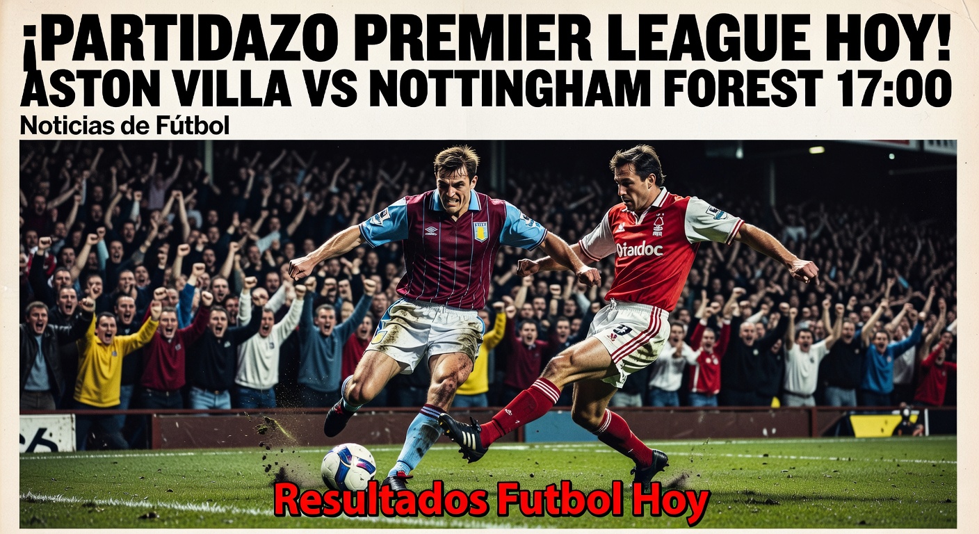 Premier League fixtures today: Aston Villa vs Nottingham Forest at 17:00 (Facebook, 2 hours ago)