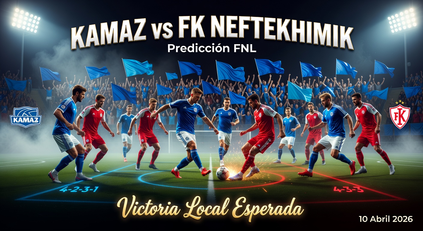 KAMAZ vs FK Neftekhimik Pronóstico / Prediction