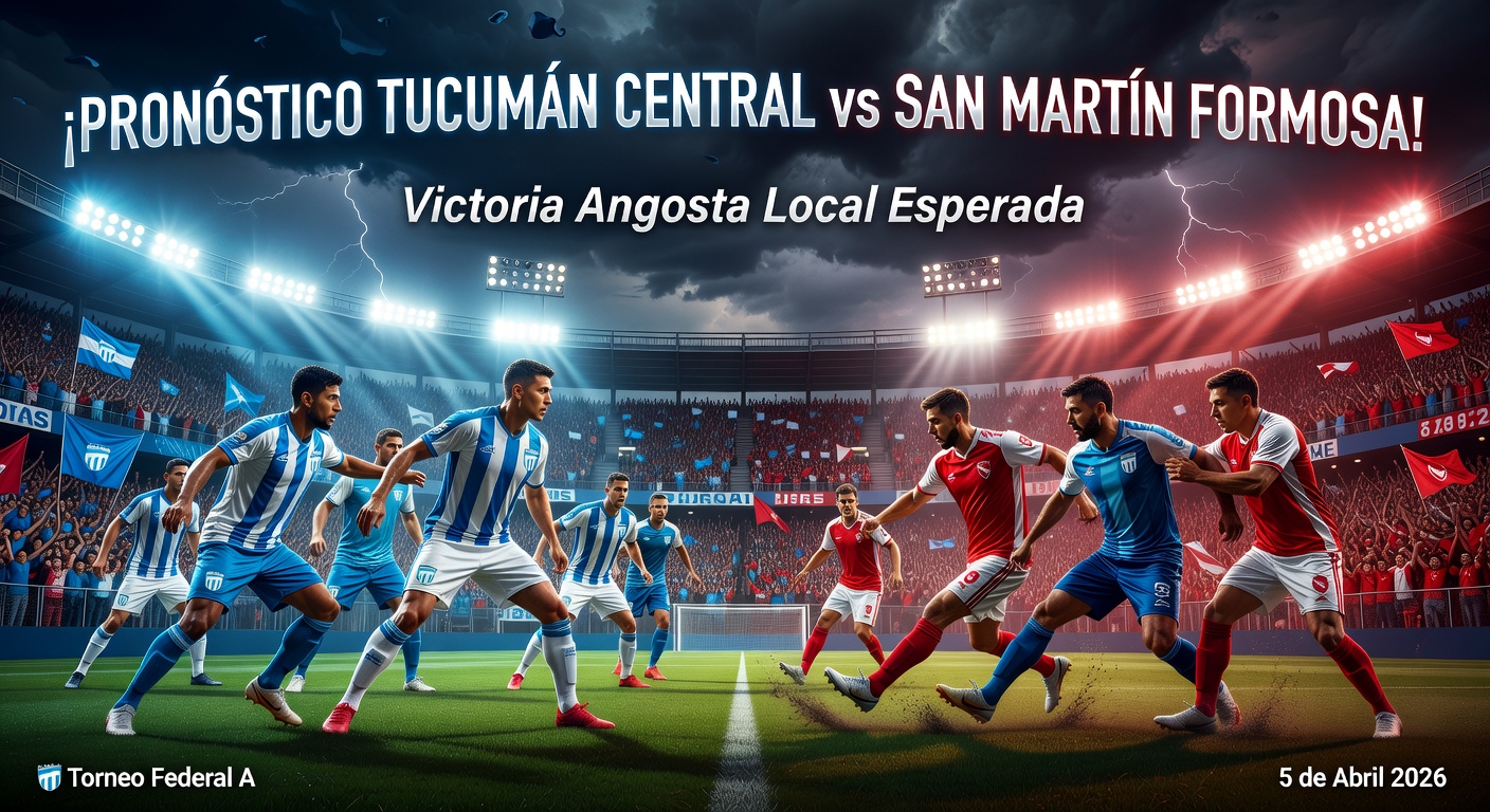 Tucuman Central vs San Martin Formosa Pronóstico / Prediction