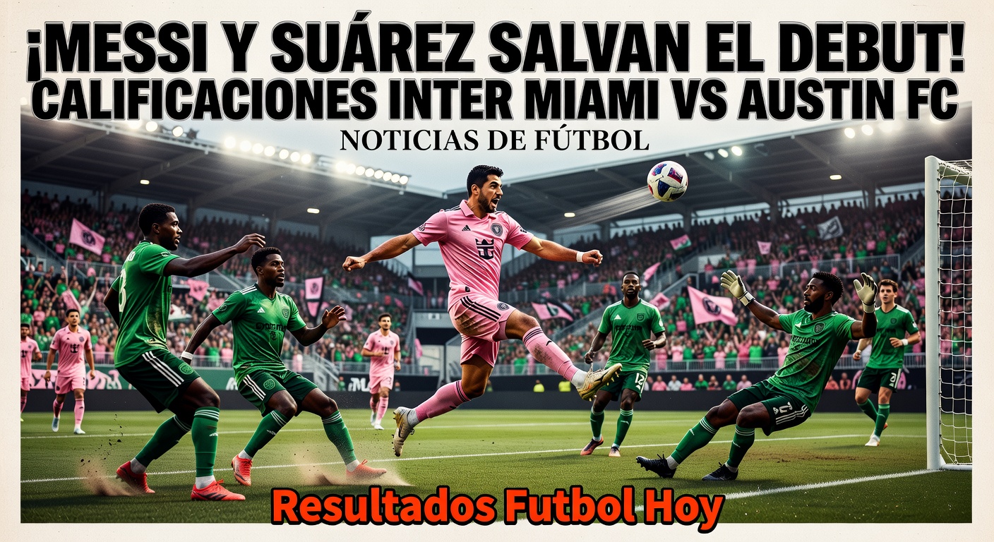 Inter Miami 2-2 Austin FC: Messi scores in new stadium opener