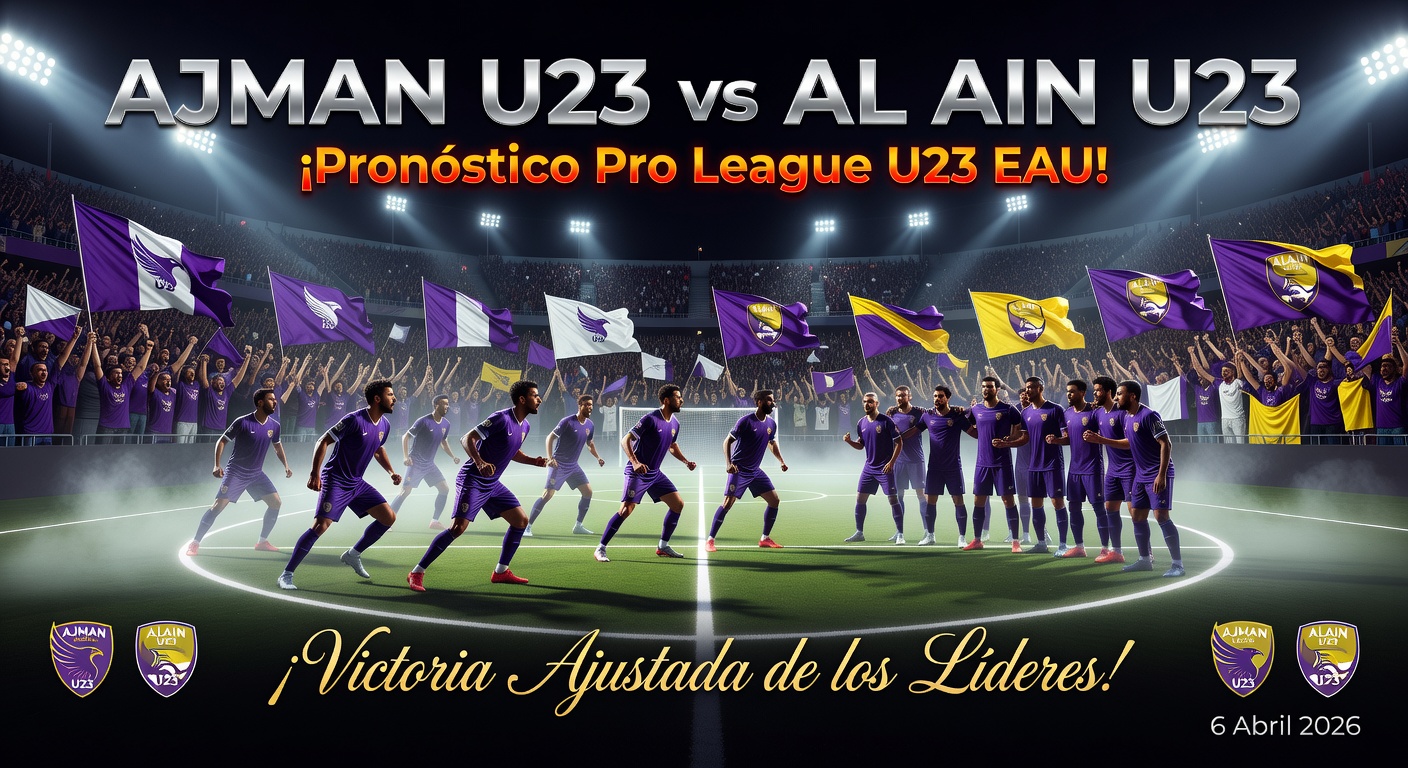 Ajman U23 vs Al Ain U23 Pronóstico / Prediction