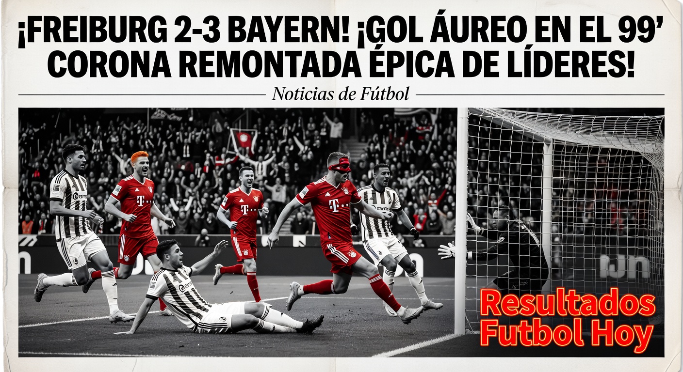 Bayern Munich Edge Freiburg 3-2, Continue Bundesliga Dominance