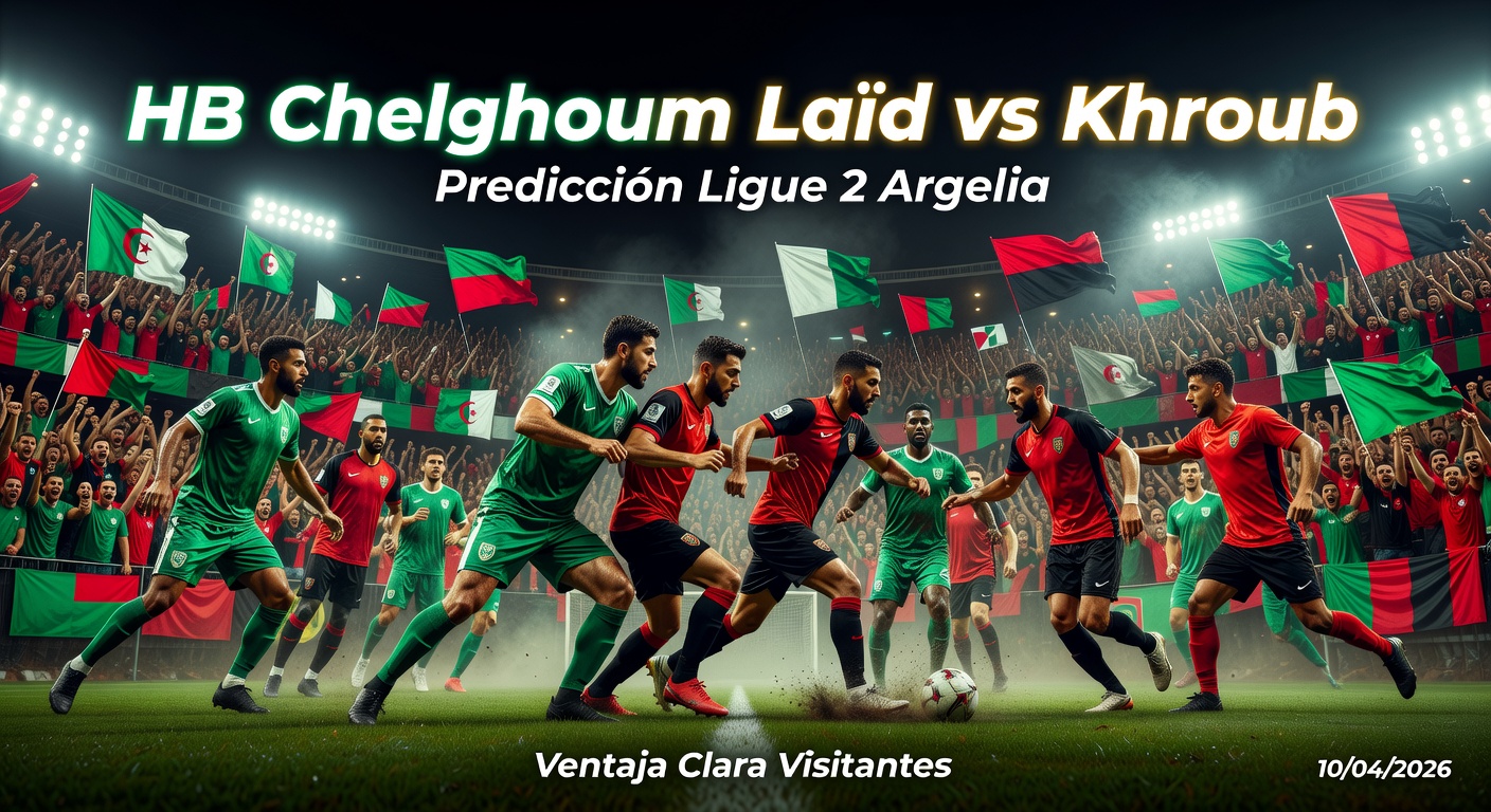 HB Chelghoum Laïd vs Khroub Pronóstico / Prediction