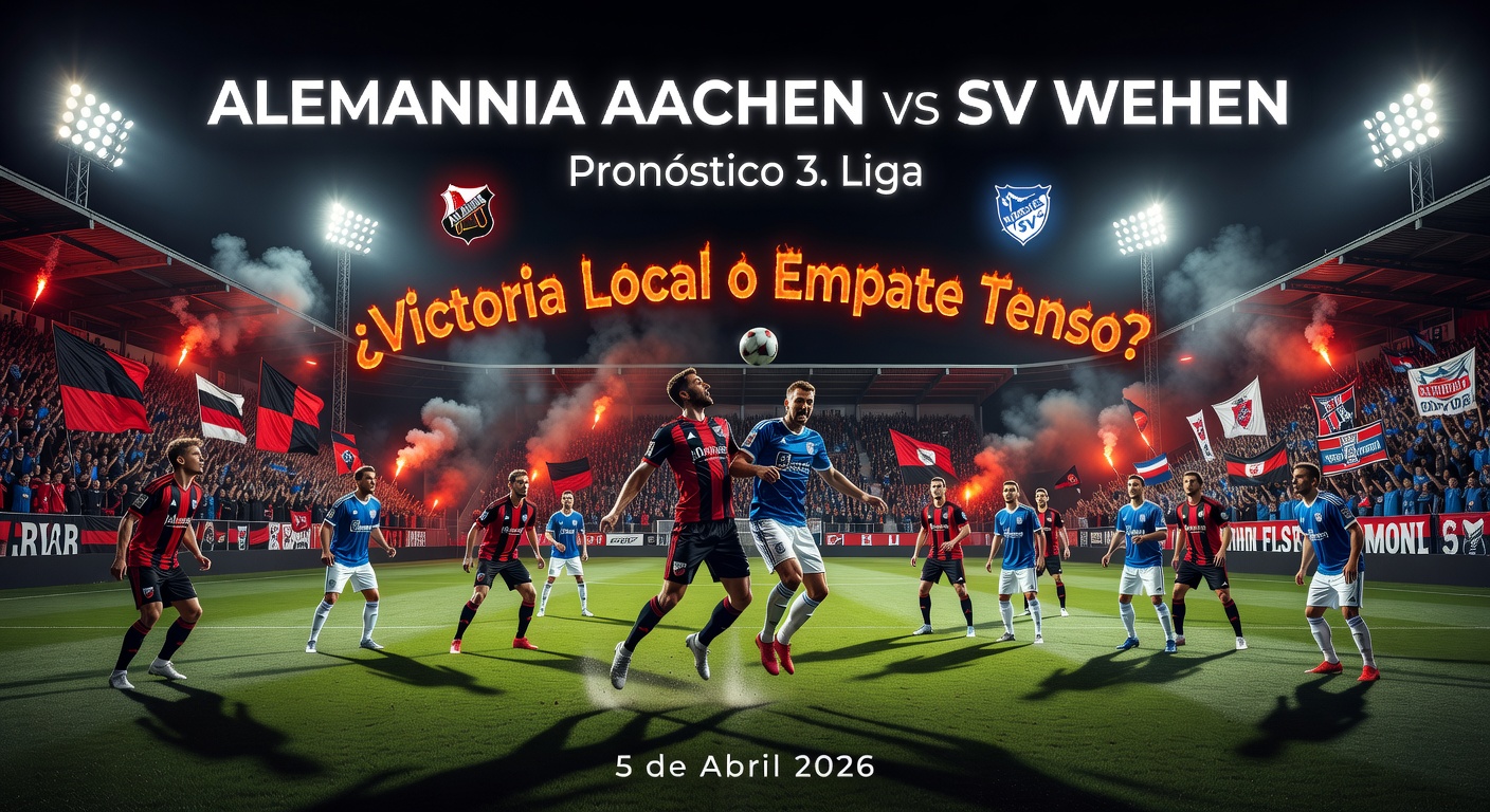 Alemannia Aachen vs SV Wehen Pronóstico / Prediction