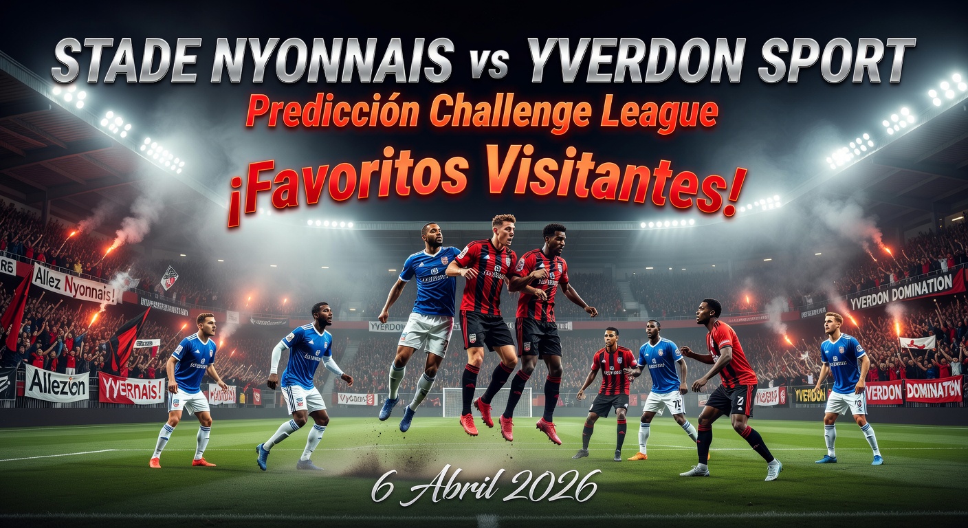 Stade Nyonnais vs Yverdon Sport Pronóstico / Prediction