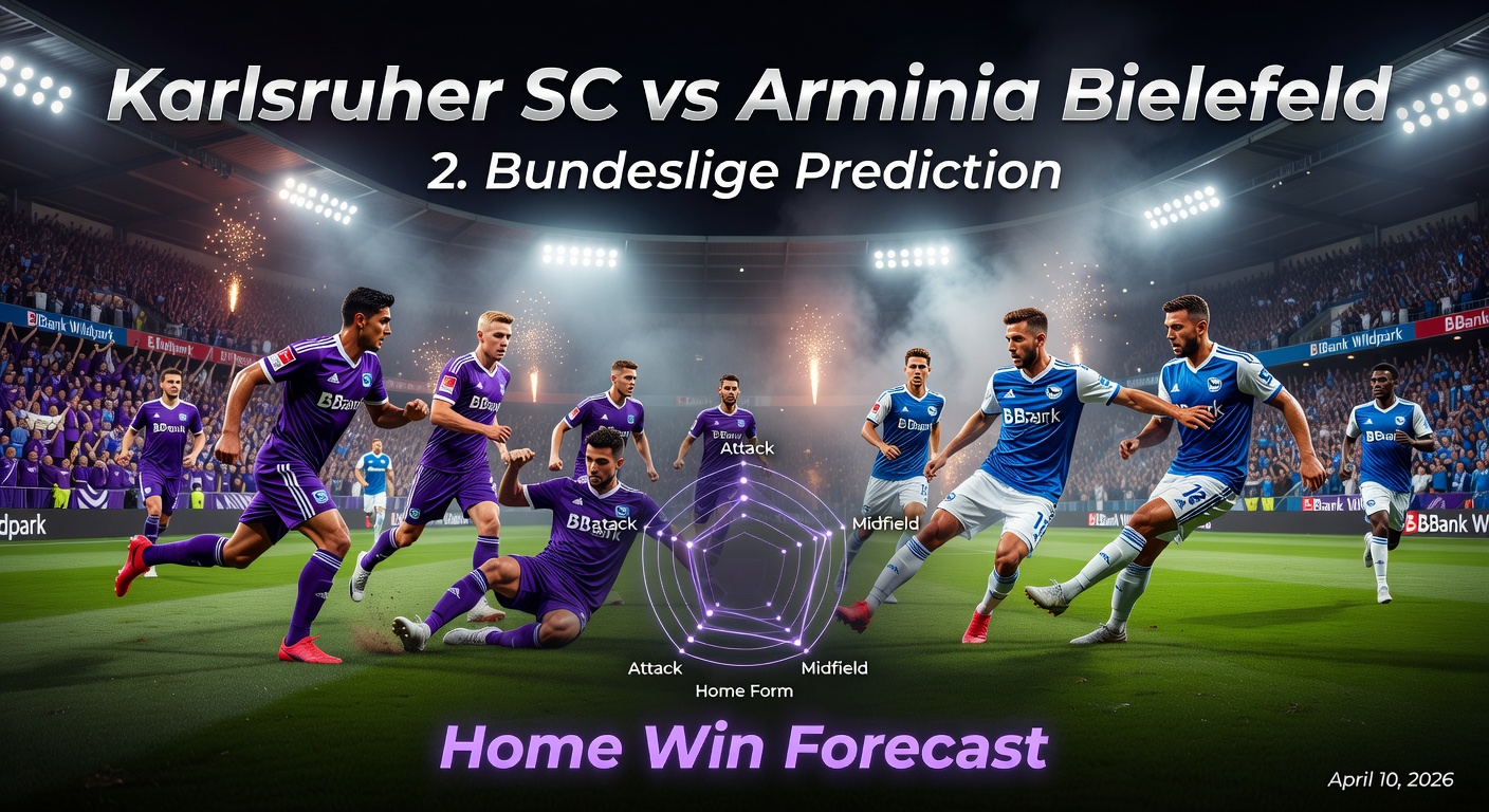 Karlsruher SC vs Arminia Bielefeld Pronóstico / Prediction