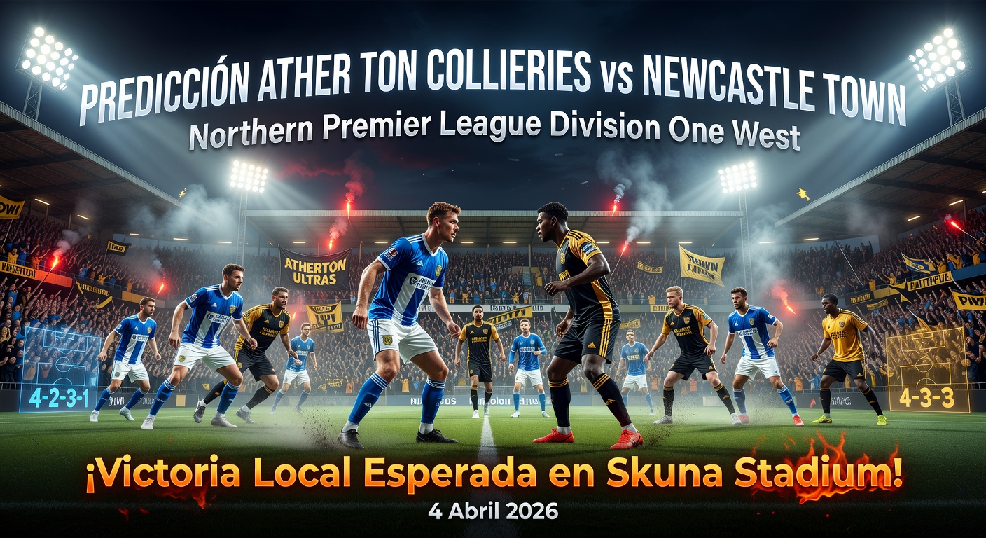 Atherton Collieries vs Newcastle Town Pronóstico / Prediction