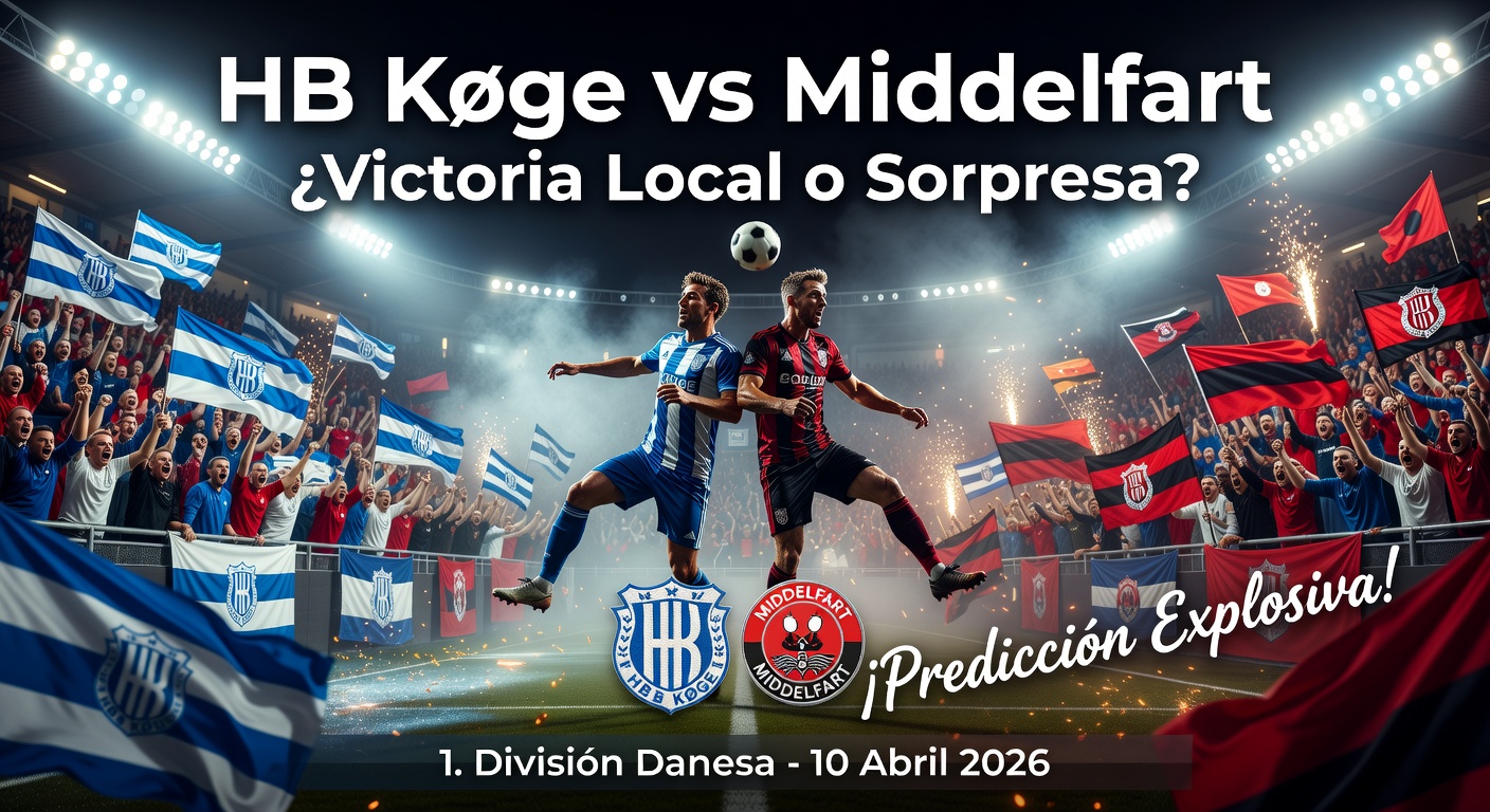 HB Koge vs Middelfart Pronóstico / Prediction