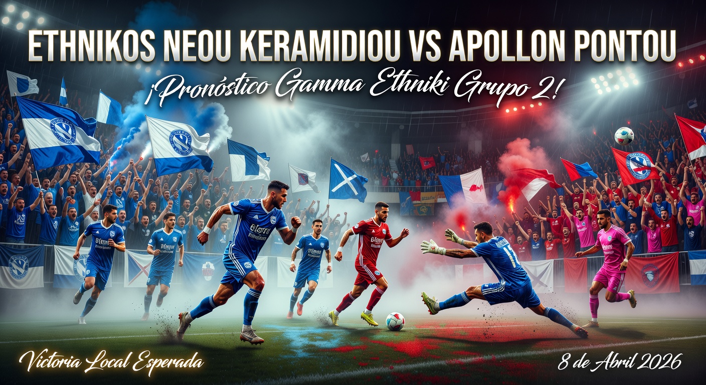 Ethnikos Neou Keramidiou vs Apollon Pontou Pronóstico / Prediction