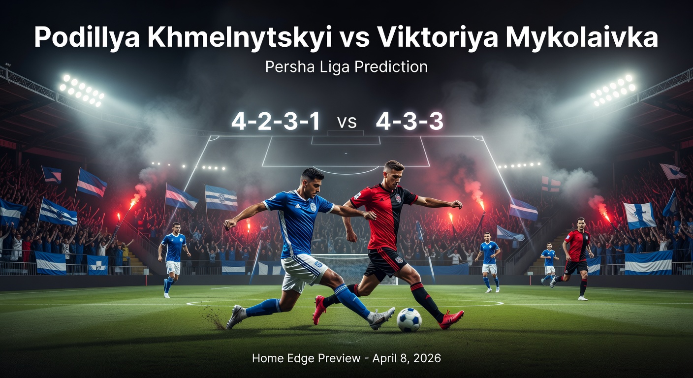 Podillya Khmelnytskyi vs Viktoriya Mykolaivka Pronóstico / Prediction