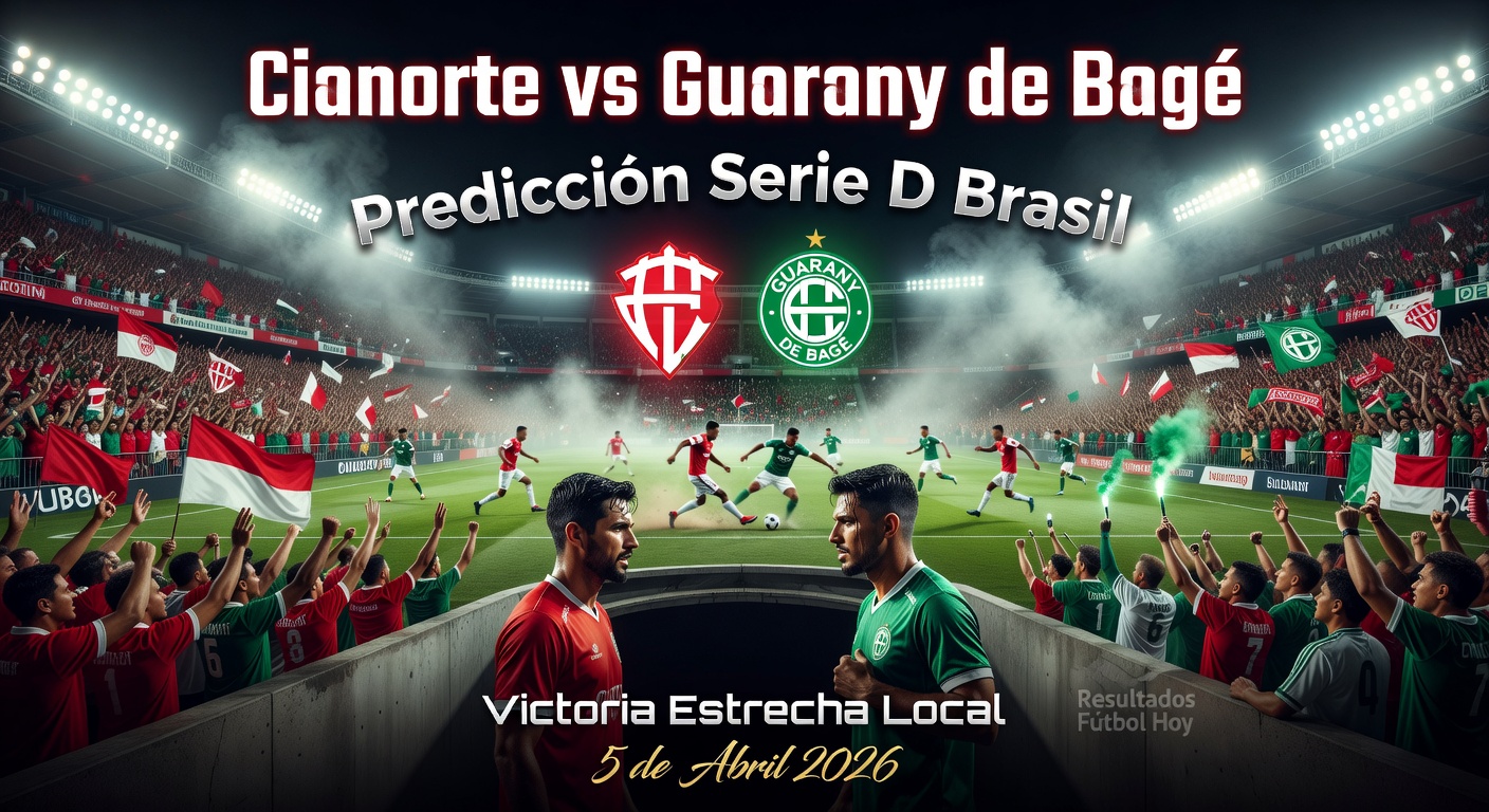 Cianorte vs Guarany de Bagé Pronóstico / Prediction
