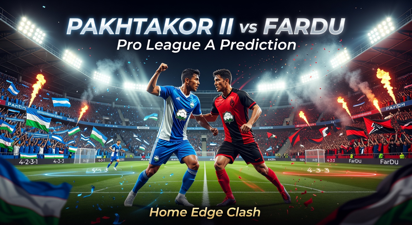 Pakhtakor II vs FarDu Pronóstico / Prediction