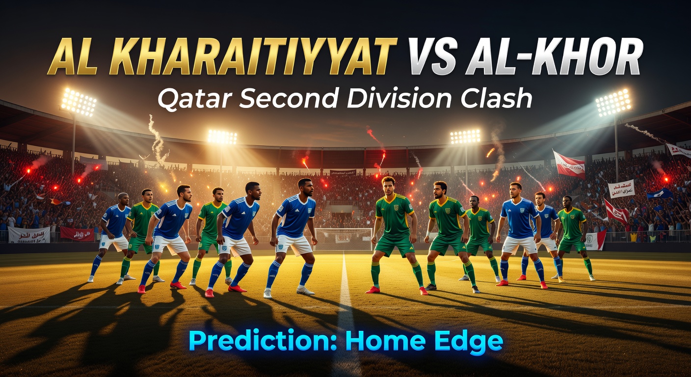 Al Kharaitiyat vs Al-Khor Pronóstico / Prediction